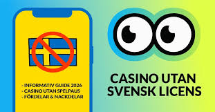 Utforska casinon utan svensk licens Fördelar och nackdelar Utforska casinon utan svensk licens Fördelar och nackdelar